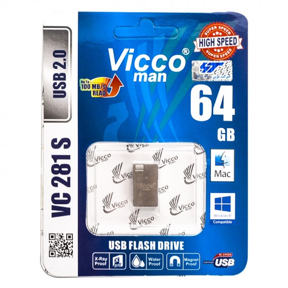 فلش ویکومن (Vicco man) مدل 64GB VC281