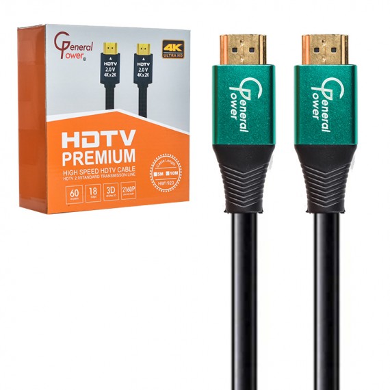 کابل HDMI 4K 2V جنرال پاور (General Power) طول 10 متر مدل HW1920