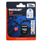 رم موبایل پاتریوت (PATRIOT) مدل 128GB MicroSD A1 V30 4K EP خشاب دار