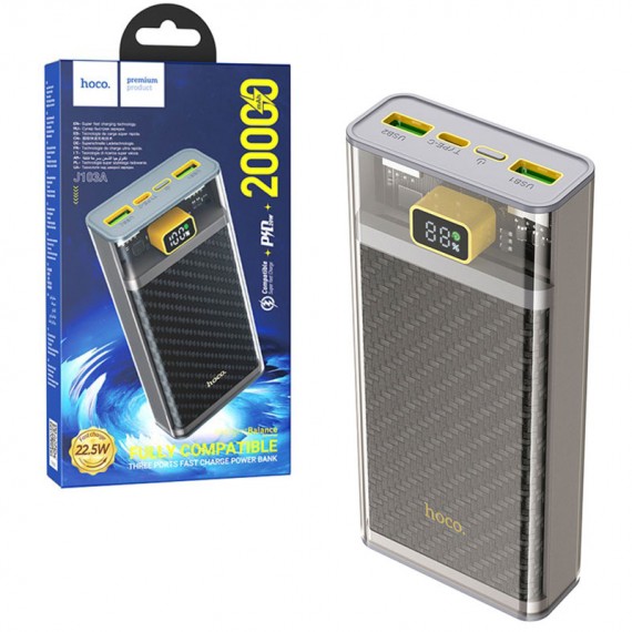 پاوربانک هوکو (hoco) مدل J103A ظرفیت 20000mAh