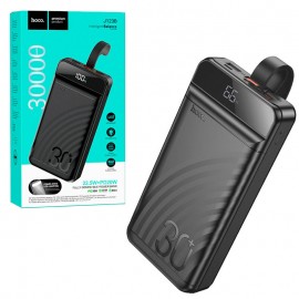 پاوربانک چراغ قوه دار هوکو (hoco) مدل J123B ظرفیت 30000mAh