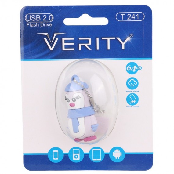 فلش وریتی (VERITY) مدل 64GB T241 گارانتی آسان سرویس