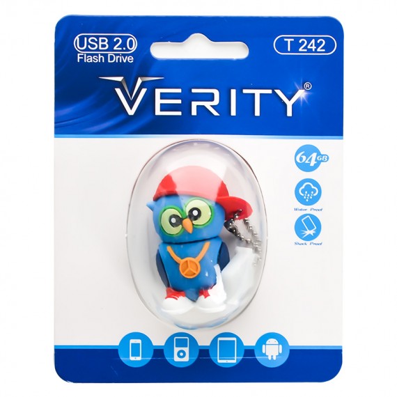 فلش وریتی (VERITY) مدل 64GB T242 گارانتی آسان سرویس