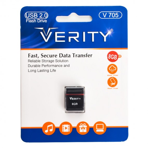 فلش وریتی (VERITY) مدل 8GB V705