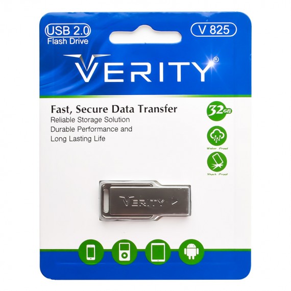 فلش وریتی (VERITY) مدل 32GB V825 گارانتی آسان سرویس