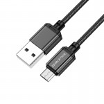 کابل اندروید (MicroUSB) بروفون (BOROFONE) طول 1 متر مدل BX87