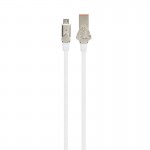 کابل اندروید (MicroUSB) لنیز (LENYES) طول 1 متر مدل LC907V