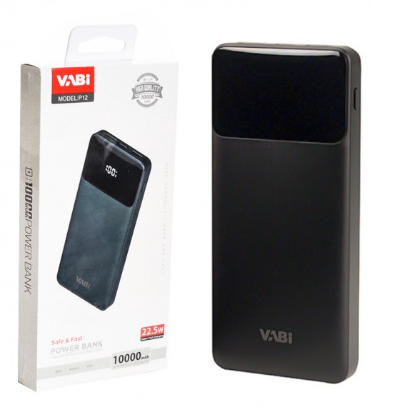 پاوربانک وابی (VABi) مدل P12 ظرفیت 10000mAh