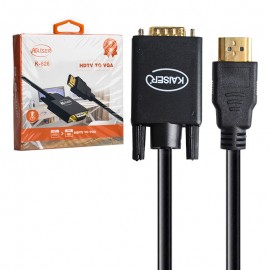 کابل تبدیل HDMI TO VGA کایزر (KAISER) طول 1.8 متر مدل K-626