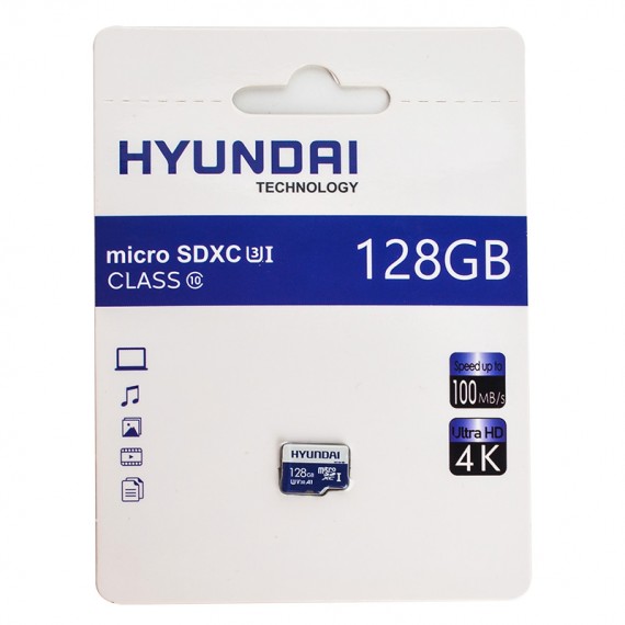 رم موبایل هیوندای (HYUNDAI) مدل 128GB MicroSD U3