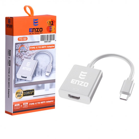 تبدیل Type-C To HDMI انزو (ENZO) مدل TC-50