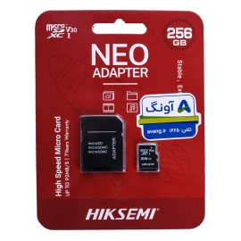 رم موبایل هایک سمی (HIKSEMI) مدل 256GB HS-TF-C1 MicroSD V30 خشاب دار