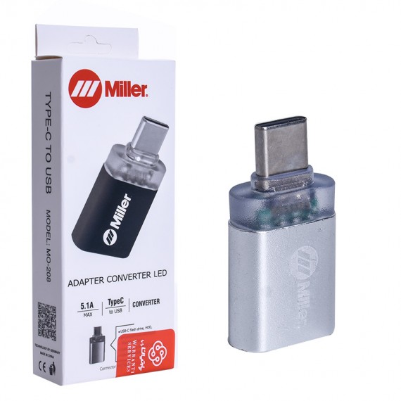 تبدیل OTG (USB-A To Type-c) میلر (Miller) مدل MO-208