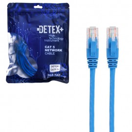 کابل شبکه CAT5 دیتکس پلاس (+DETEX) طول 5 متر