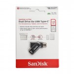 فلش سن دیسک (SanDisk) مدل 128GB Dual Drive Go USB3.2 TYPE-C گارانتی سورین