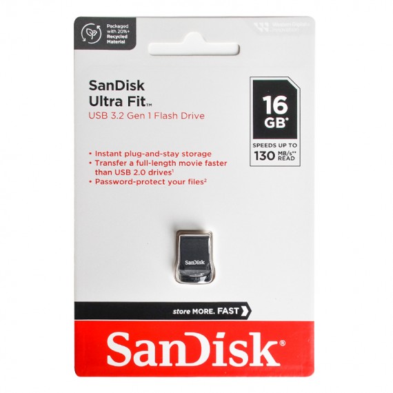 فلش سن دیسک (SanDisk) مدل 16GB Ultra Fit USB3.2 CZ430