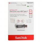 فلش سن دیسک (SanDisk) مدل 64GB Dual Drive Luxe USB3.2 Type-C گارانتی سورین