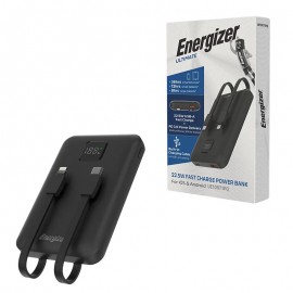 پاوربانک + دو کابل همراه انرجایزر (Energizer) مدل UE10071PQ ظرفیت 10000mAh