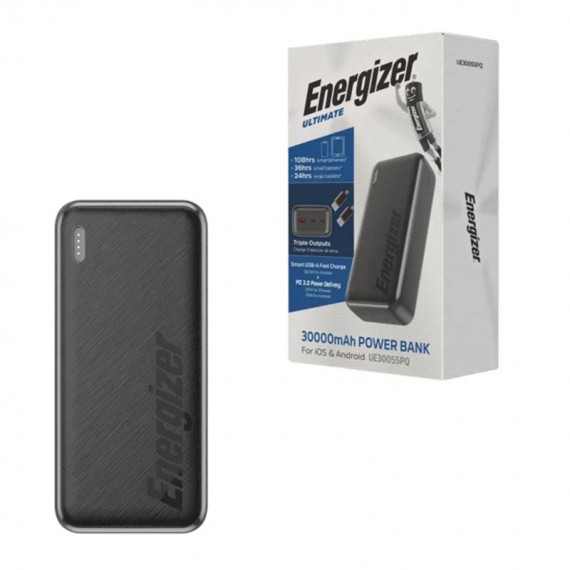 پاوربانک انرجایزر (Energizer) مدل UE30055PQ ظرفیت 30000mAh