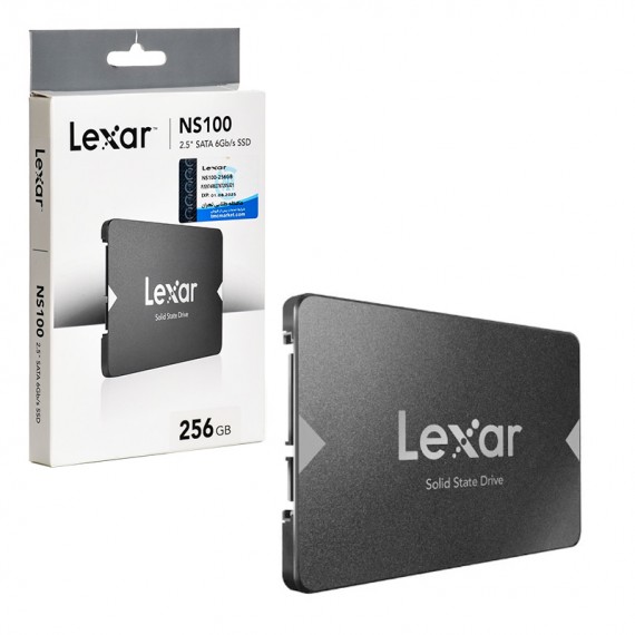 هارد SSD اینترنال لکسار (Lexar) مدل NS100 ظرفیت 256GB گارانتی حافظه طلایی تهران