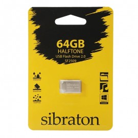 فلش سیبراتون (Sibraton) مدل 64GB SF2509 Halftone نقره ای