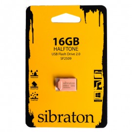 فلش سیبراتون (Sibraton) مدل 16GB SF2509 Halftone رزگلد