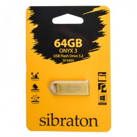 فلش سیبراتون (Sibraton) مدل 64GB SF3405 USB3.2 Onyx 3 طلایی