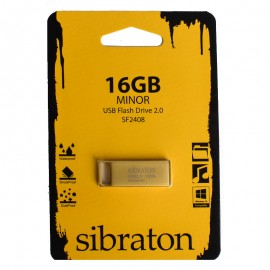 فلش سیبراتون (Sibraton) مدل 16GB SF2408 Minor طلایی