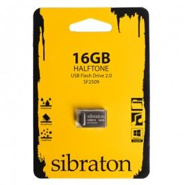 فلش سیبراتون (Sibraton) مدل 16GB SF2509 Halftone نقره ای