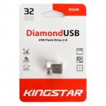 فلش کینگ استار (KingStar) مدل 32GB Diamond KS240 نقره ای