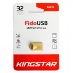 فلش کینگ استار (KingStar) مدل 32GB Fido USB KS218 طلایی