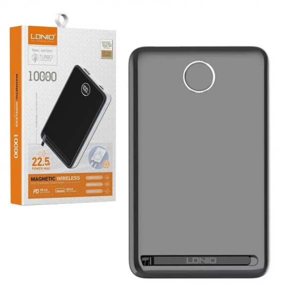 پاوربانک بی سیم الدینیو (LDNIO) مدل PQ17 ظرفیت 10000mAh