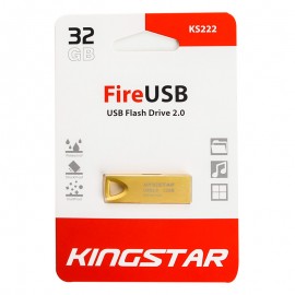 فلش کینگ استار (KingStar) مدل 32GB Fire USB KS222 طلایی