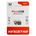 فلش کینگ استار (KingStar) مدل 32GB Pico KS239 نقره ای