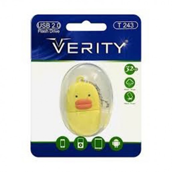 فلش وریتی (VERITY) مدل 32GB T243 گارانتی آسان سرویس