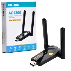 دانگل WIFI شبکه آنتن دار Dual Band ال بی لینک (LB-LINK) مدل BL-WDN1300H