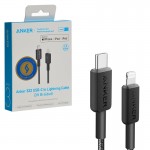 کابل تایپ سی به آیفون (Type-C to Lightning) انکر (ANKER) طول 0.9 متر مدل A81B5