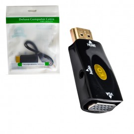 تبدیل HDMI To VGA + کابل صدا کی لینک (KLINK) مدل K-8187