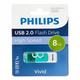 فلش فیلیپس (PHILIPS) مدل 8GB FM08FD05B VIVID گارانتی MIT