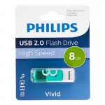 فلش فیلیپس (PHILIPS) مدل 8GB FM08FD05B VIVID گارانتی MIT