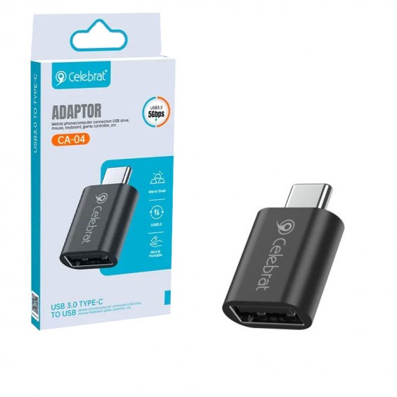 تبدیل USB3.0 To Type-C سلبریت (Celebrat) مدل CA-04