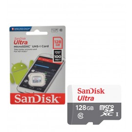 رم موبایل سن دیسک (SanDisk) مدل 128GB Ultra 100MB/S گارانتی حافظه طلایی تهران