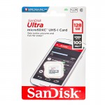 رم موبایل سن دیسک (SanDisk) مدل 128GB Ultra 100MB/S گارانتی آسان سرویس