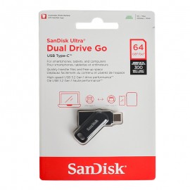 فلش سن دیسک (SanDisk) مدل 64GB Dual Drive Go USB3.2 Type-C گارانتی آسان سرویس