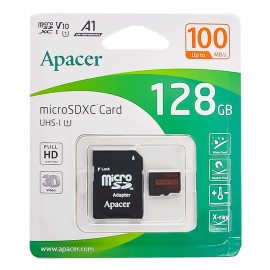 رم موبایل و دوربین اپیسر (Apacer) مدل 128GB AP128GMCSX10UB-R 100MB/s خشاب دار گارانتی حافظه طلایی تهران