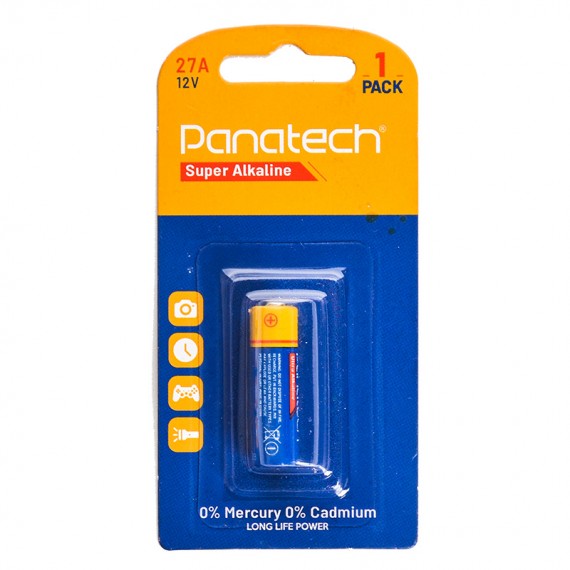 باتری ریموت کنترل پاناتک (Panatech) مدل Super Alkaline 27A 12V